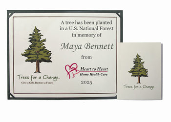 Business Memorial Tree Gift