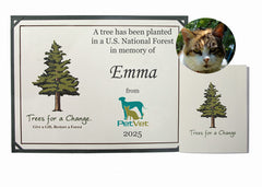 Vet & Pet Business Memorial Tree Gift